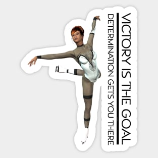 Victory Goal Skating Sticker